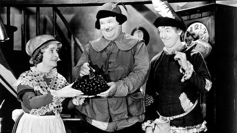 кадр из фильма Марш деревянных солдатиков