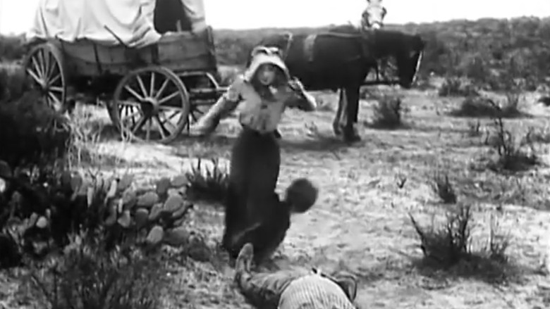 кадр из фильма Over Silent Paths