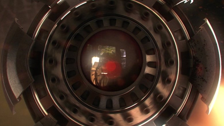 кадр из фильма Киборг X