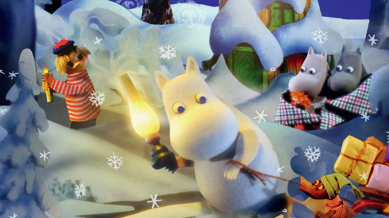 кадр из фильма Муми-тролли и зимняя сказка