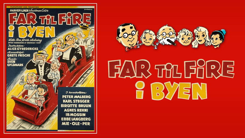 кадр из фильма Far til fire i byen