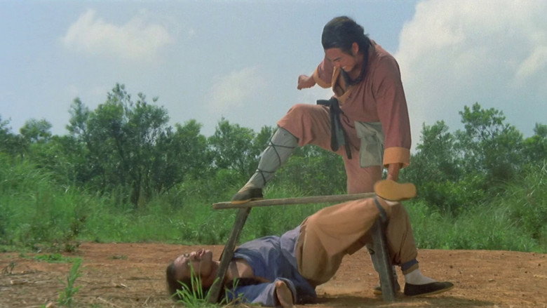 кадр из фильма Пять мастеров Шаолиня