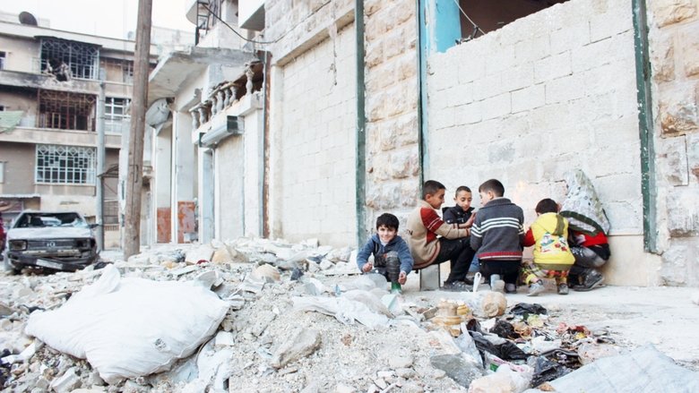 кадр из фильма Cries from Syria