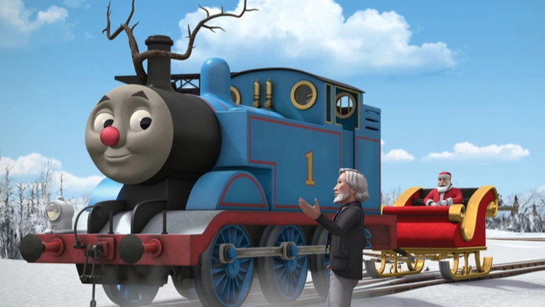 кадр из фильма Thomas & Friends: Santa's Little Engine