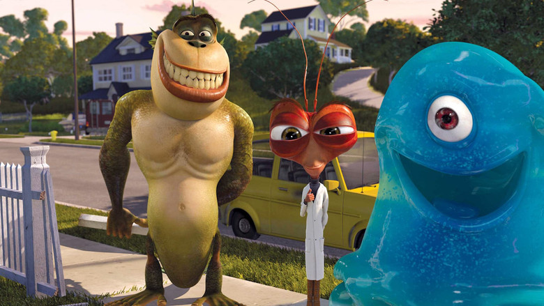 кадр из фильма Монстры против пришельцев