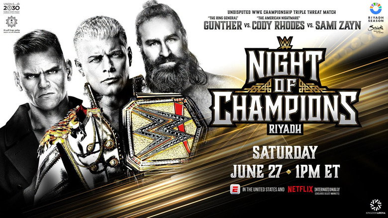 кадр из фильма WWE Night of Champions 2026