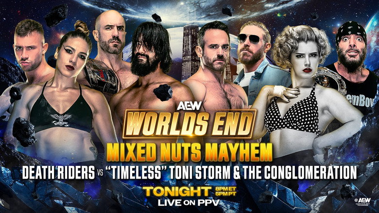 кадр из фильма AEW Worlds End 2025