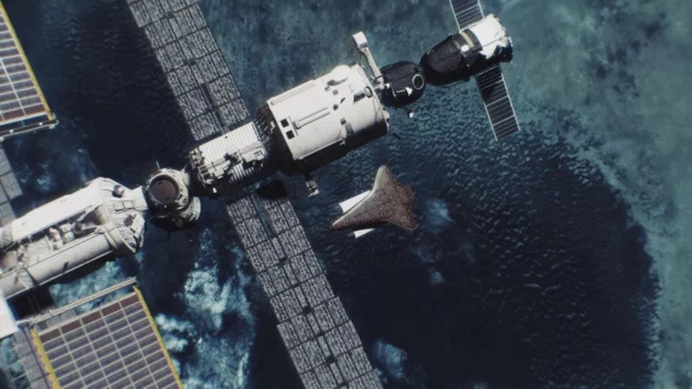 кадр из фильма La Station spatiale internationale - Missions à haut risque