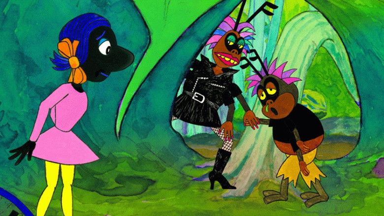 кадр из фильма Cykelmyggen og Minibillen