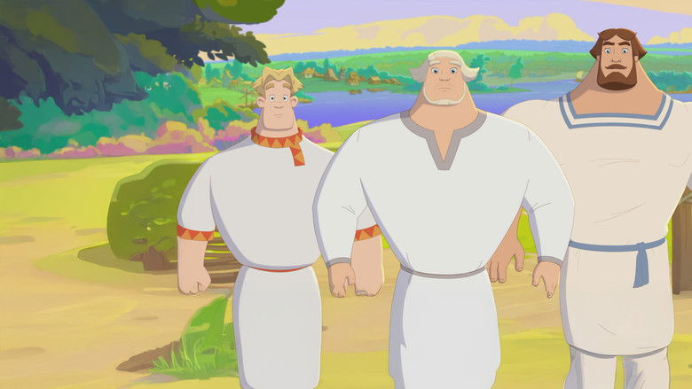 кадр из фильма Три богатыря и свет клином