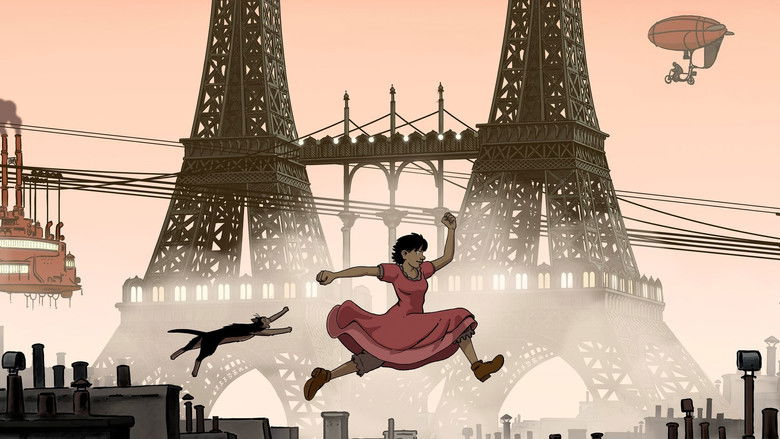 кадр из фильма Аврил и поддельный мир