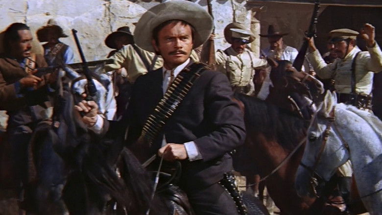 кадр из фильма Вилья в седле