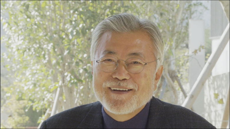 кадр из фильма 문재인입니다