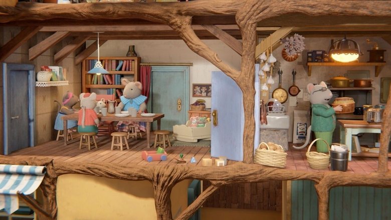 кадр из фильма Het Muizenhuis  – Sam en Julia in de bioscoop