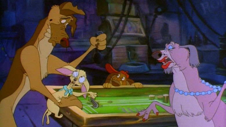 кадр из фильма Все псы попадают в рай