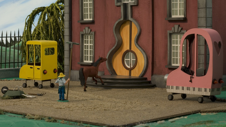 кадр из фильма Паника в деревне