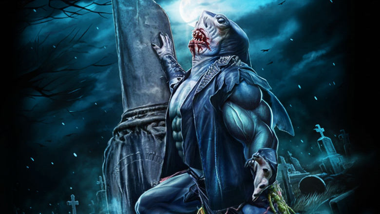 кадр из фильма Graveyard Shark