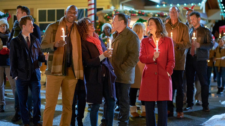 кадр из фильма Рождество в Эвергрине: Письма Санте