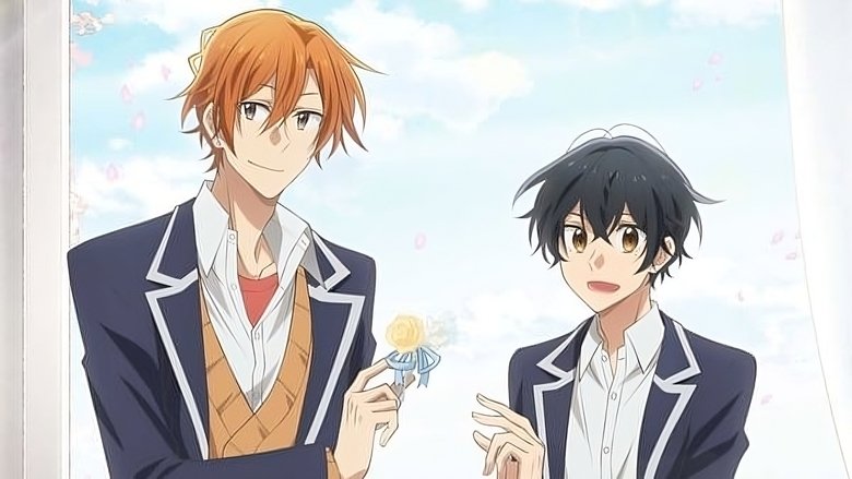 кадр из фильма 映画 佐々木と宮野ー卒業編ー