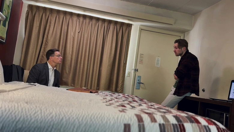 кадр из фильма The Man with the Black Umbrella