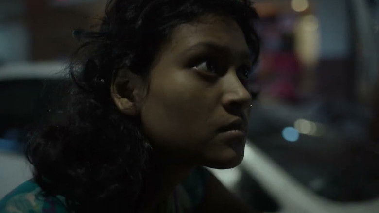 кадр из фильма Могучая Африн во время наводнения