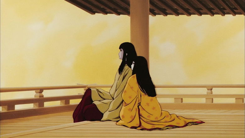 кадр из фильма Повесть о Гэндзи