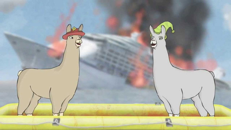 кадр из фильма Llamas with Hats 2