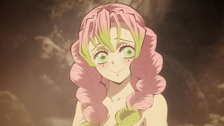 кадр из фильма Клинок, рассекающий демонов: Собрание высших лун и деревня кузнецов