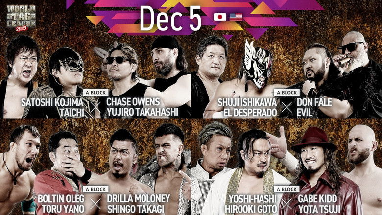 кадр из фильма NJPW World Tag League 2025 - Day 11