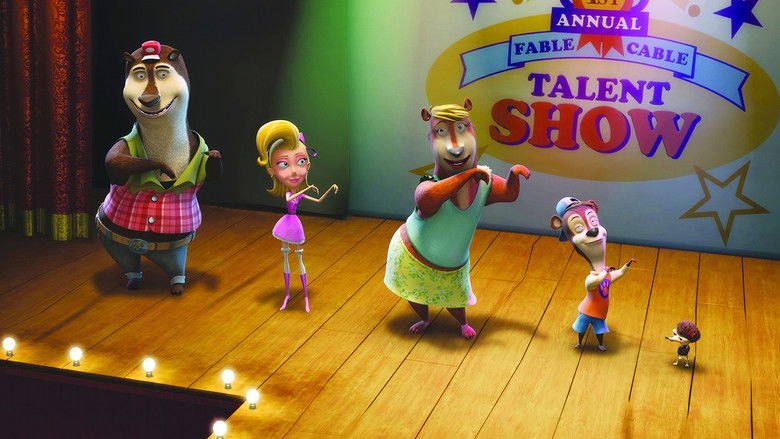 кадр из фильма Изменчивые басни: Златовласка и три медведя