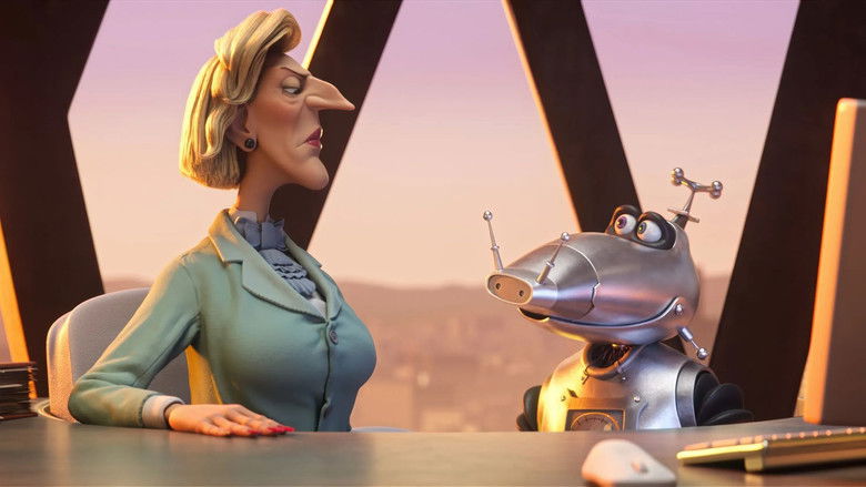 кадр из фильма Flåklypa - fra Paris til Pyramidene