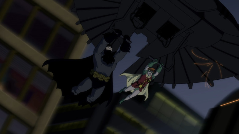 кадр из фильма Тёмный рыцарь: Возрождение легенды. Часть 2