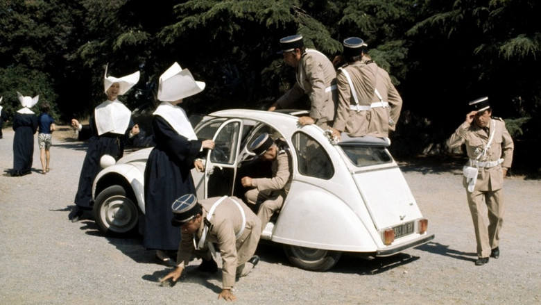 кадр из фильма Жандарм на отдыхе