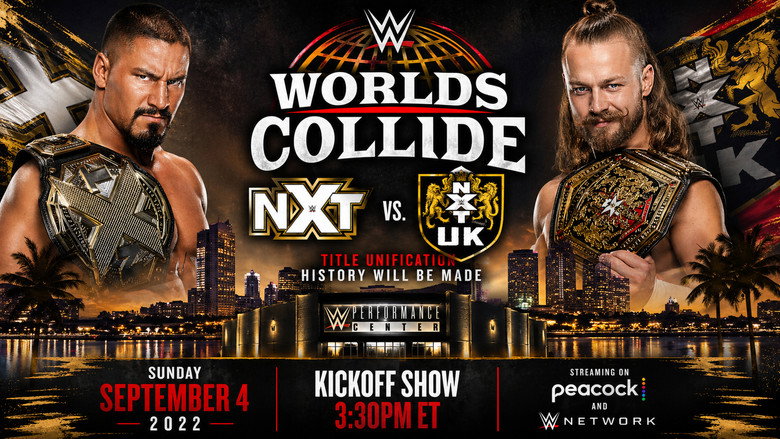 кадр из фильма WWE Worlds Collide: NXT vs. NXT UK Kickoff