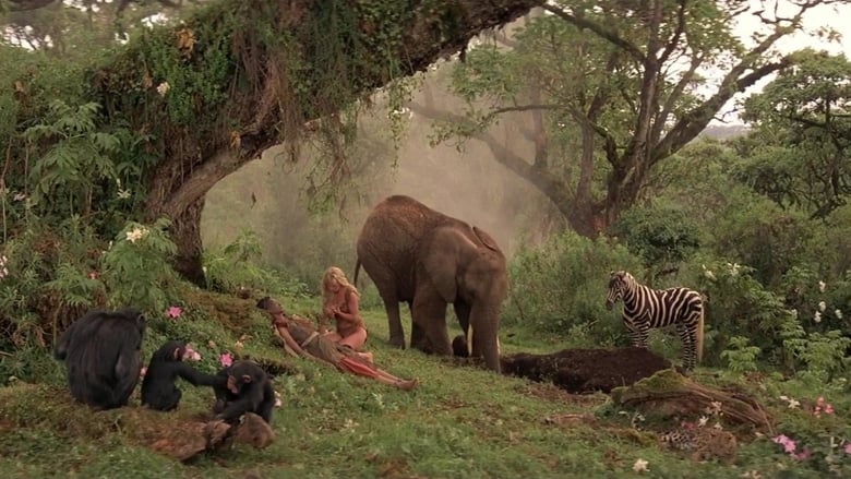 кадр из фильма Шина — королева джунглей