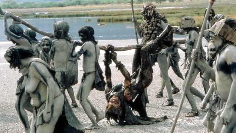 кадр из фильма Борьба за огонь