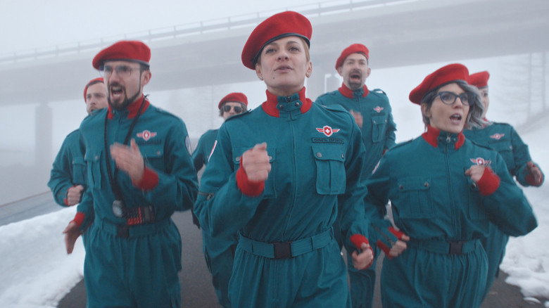 кадр из фильма Frontaliers Sabotage