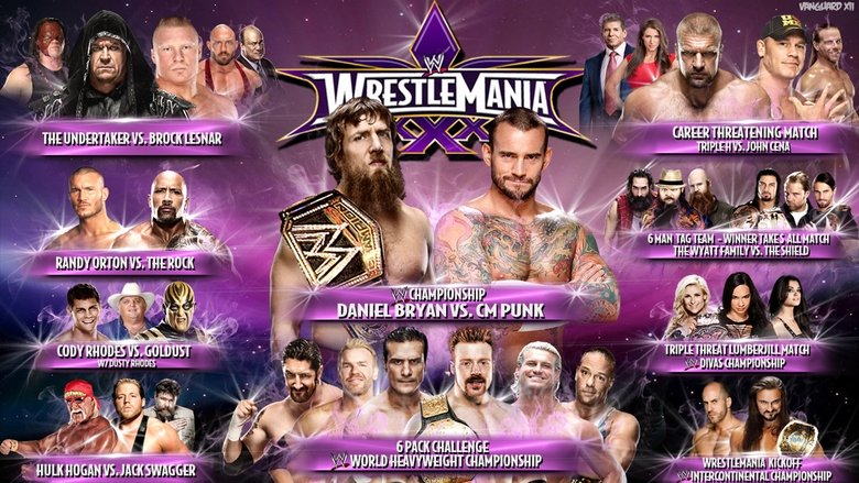 кадр из фильма WWE WrestleMania XXX
