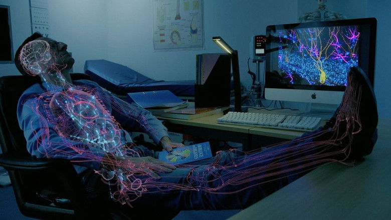 кадр из фильма Notre corps, ce réseau social