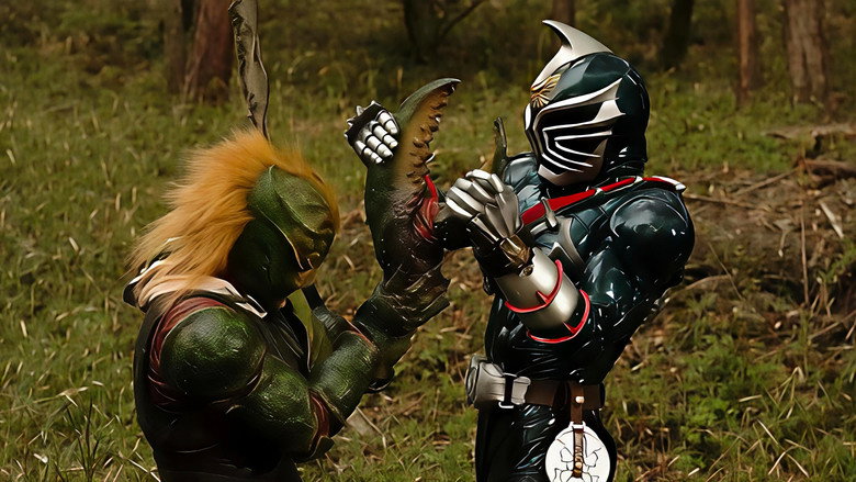 кадр из фильма 仮面ライダー響鬼 HERO CLUB VOL.2 師匠と弟子・轟鬼誕生！