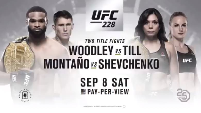 кадр из фильма UFC 228: Woodley vs. Till