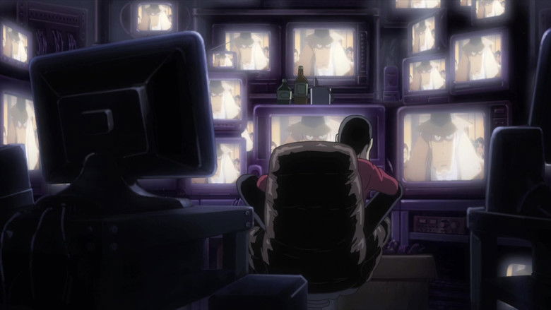 кадр из фильма Люпен III: Зеленый против Красного