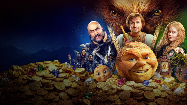 кадр из фильма Последний богатырь. Колобок