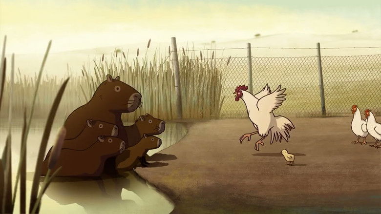 кадр из фильма Los carpinchos