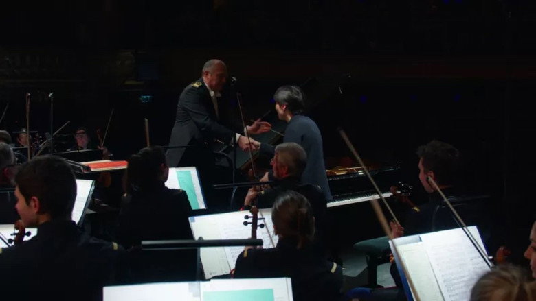 кадр из фильма L'Orchestre de la Garde Républicaine à l'Opéra-Comique