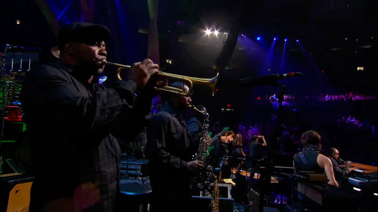 кадр из фильма The 25th Anniversary Rock and Roll Hall of Fame Concerts