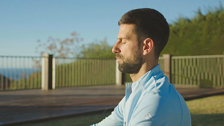 кадр из фильма Novak Djokovic: The Wolf in Winter