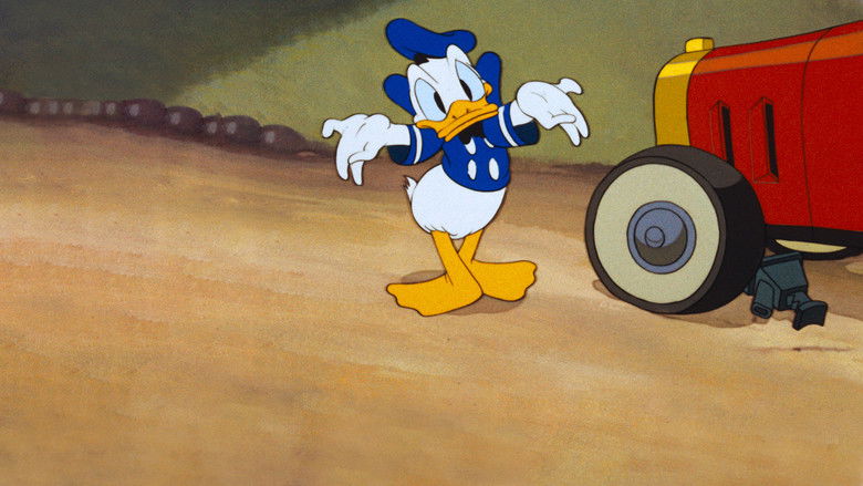 кадр из фильма Дональд Дак: Проблема с шиной