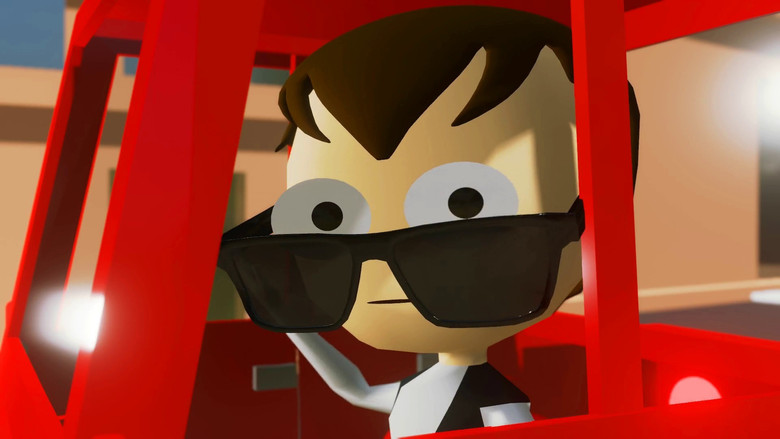 кадр из фильма Baby Driver Cartoon - Bellbottoms