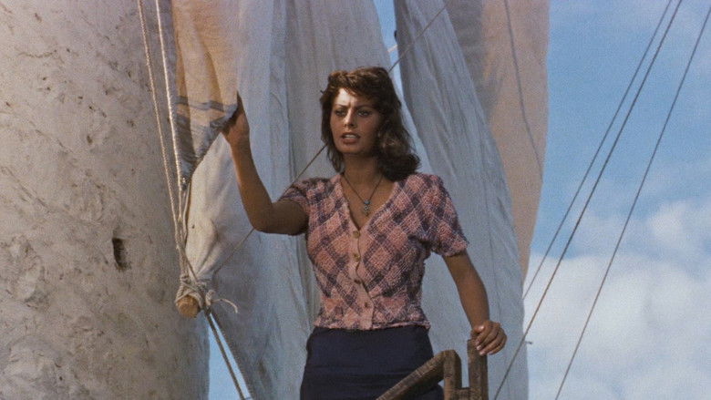 кадр из фильма Мальчик на дельфине